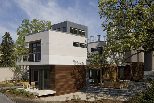 Interactive smart home exhibit showing connected residential technologies